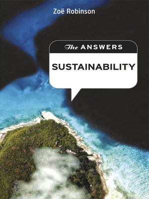 cover image of Sustainability